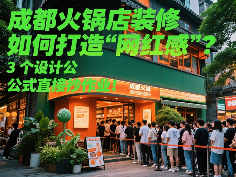 成都火鍋店裝修如何打造“網紅感”？3個設計公式直接抄作業！