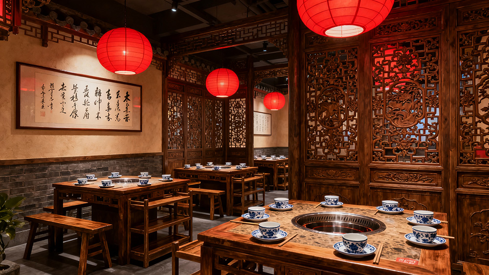 火鍋店中式裝修一平米大概要多少錢?全解析來了!